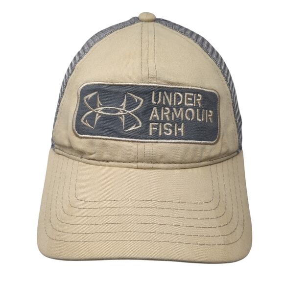Under Armour Fish Snapback Trucker Hat Multicolor One Size Adjustable Mesh Back - Picture 1 of 9